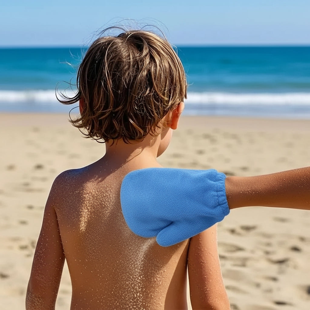 Beach Accessories Sand Remover Mitts Quick Dry Design - Image 2