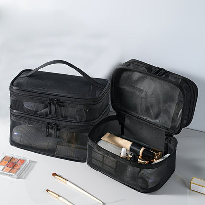 Borsa Trucco Organizer Cosmetici da Viaggio Custodia Portaoggetti Festa della Mamma