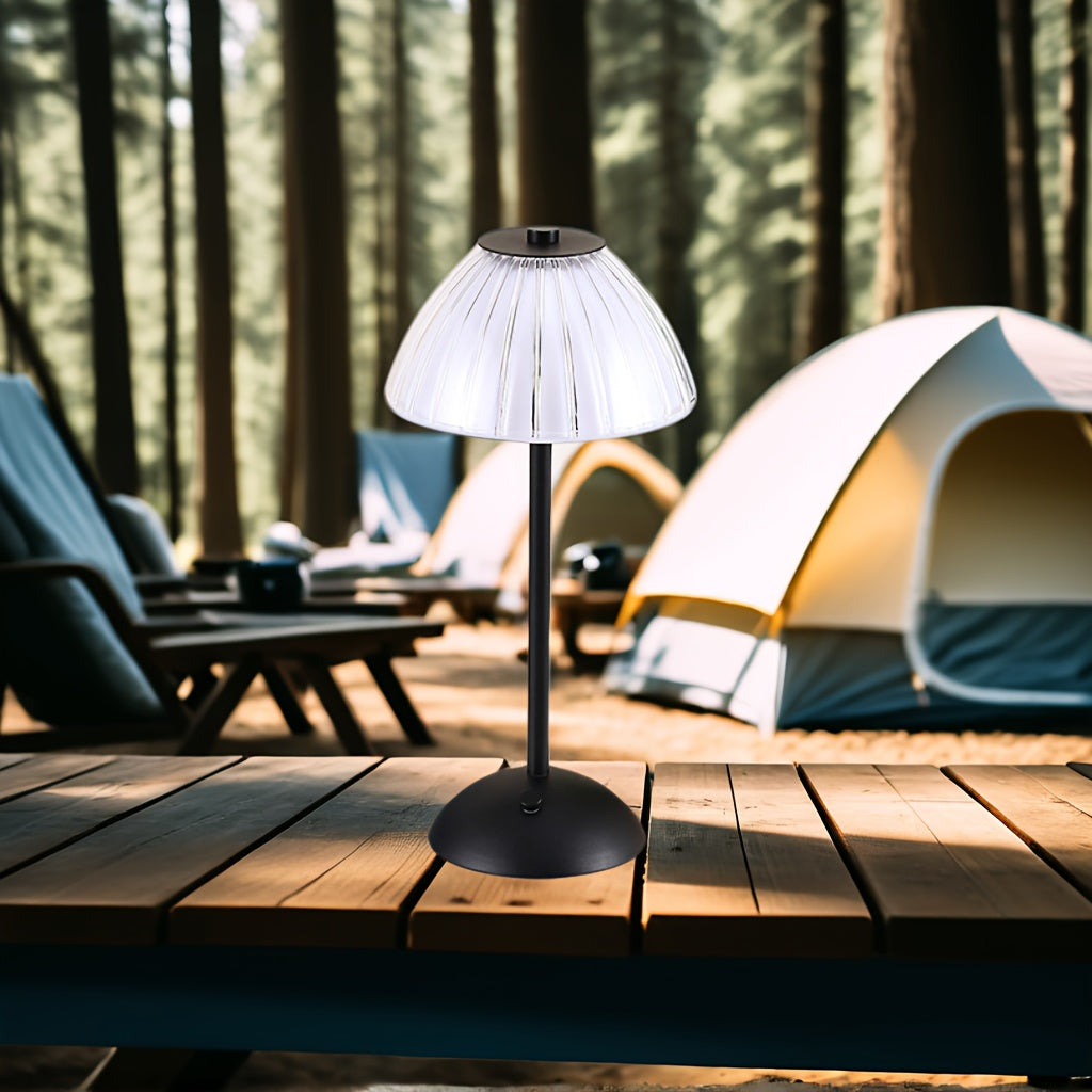 Goldene Berührung Tischlampe | USB Wiederaufladbar