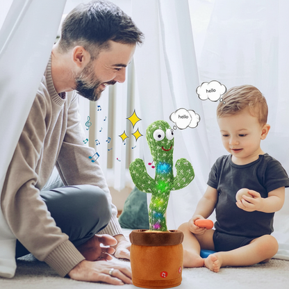 Juguete Peluche Cactus Interactivo Musical Niños