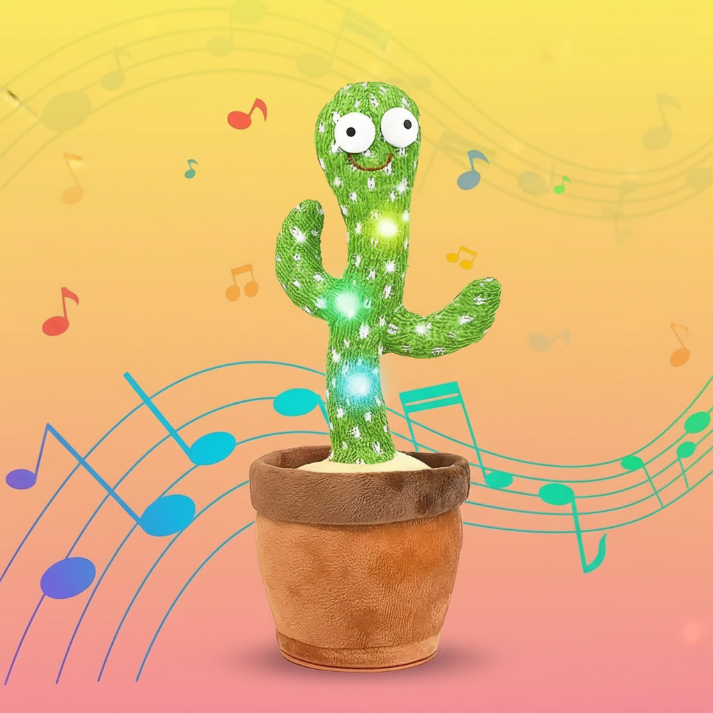 Juguete Peluche Cactus Interactivo Musical Niños