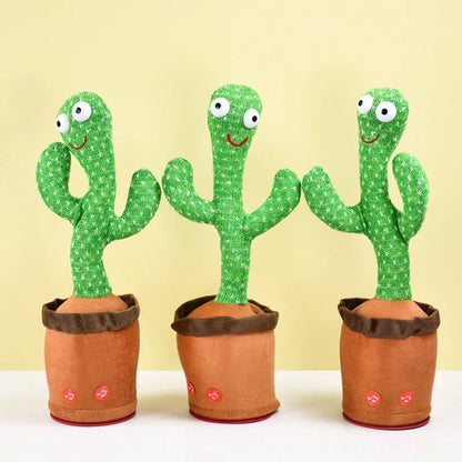 Juguete Peluche Cactus Interactivo Musical Niños