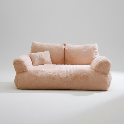 Calming Pet Sofa Soft Relax Zipper Design Cat Couch - Image 5