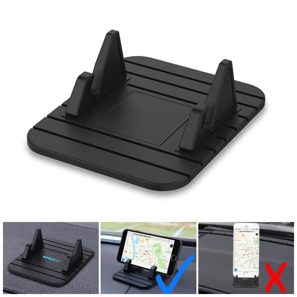 Car Phone Holder Dashboard Mount Adjustable Design - Image 2