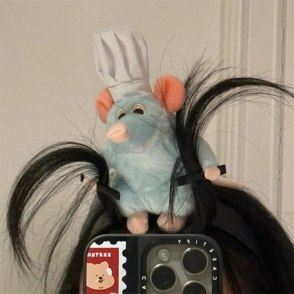 Cartoon Plush Headband Toy Cosplay Playful Anime Hair Accessories - Image 2