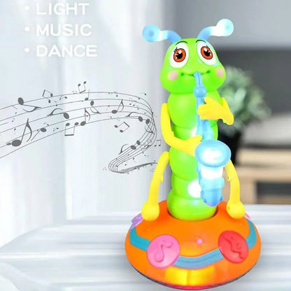 Kinder Tanzende Raupe Spielzeug Musikalisch Leuchtendes Babyspielzeug