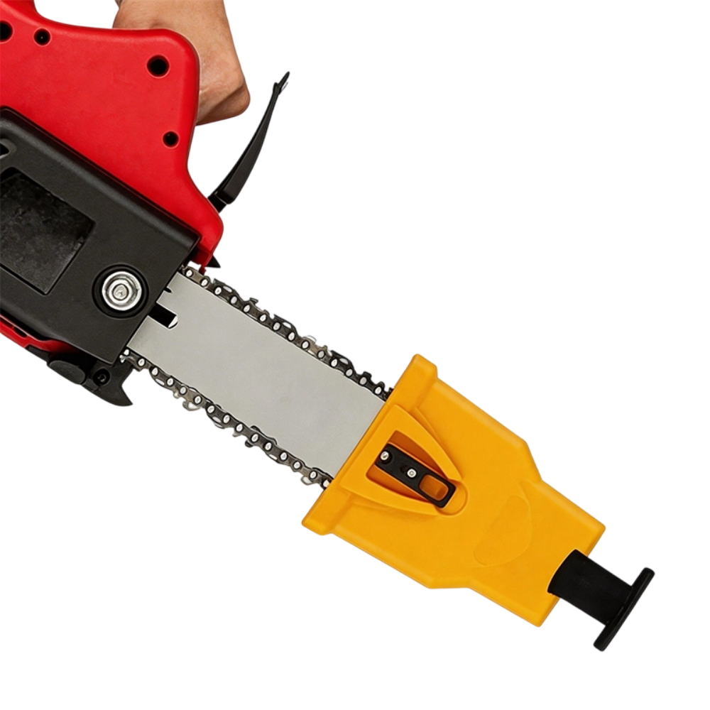 Chainsaw Sharpener Tool Guide Clamp Handheld Adjustable - Image 1