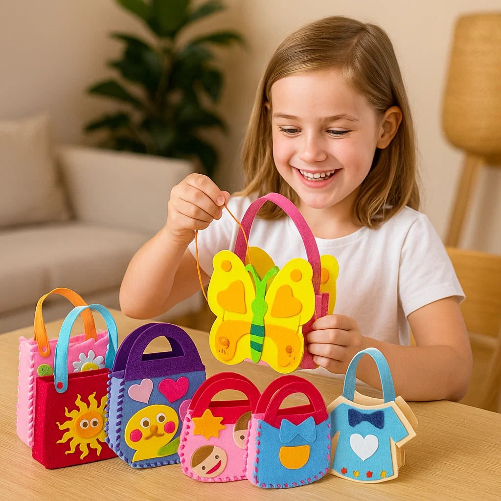 Children Sewing Kit Craft Creative Activity Set - Image 6