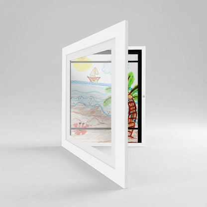 Children's Art Frame Display Wall Mounted Storage - Image 9
