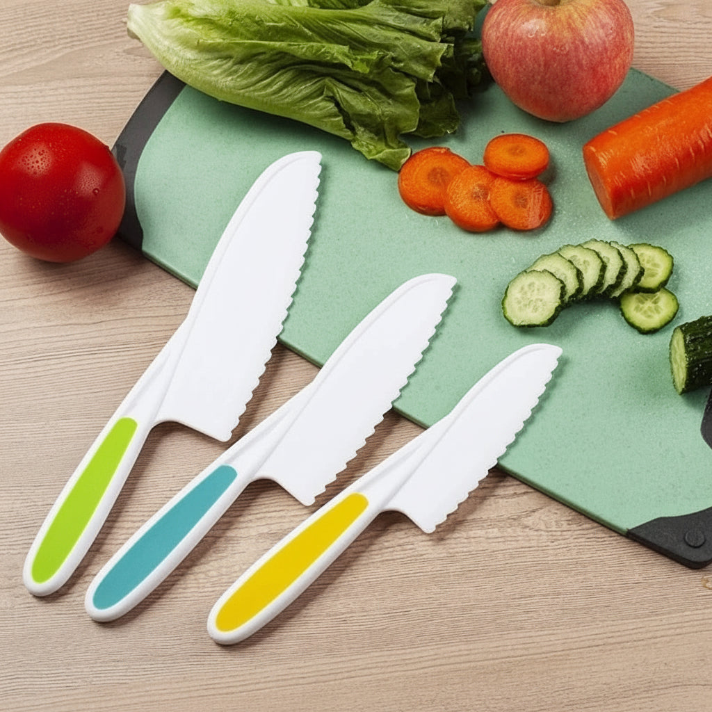 Children's Kitchen Set Play Safe Cutting Tools - Image 5