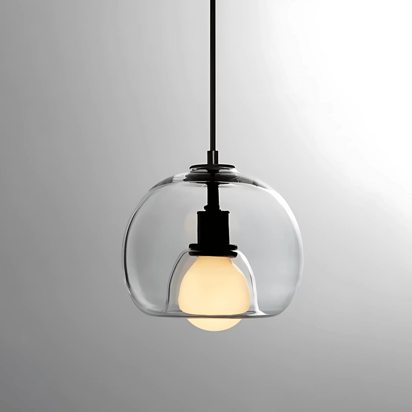 Lámpara Colgante de Vidrio Clyde | Elegancia Moderna Soplada a Mano