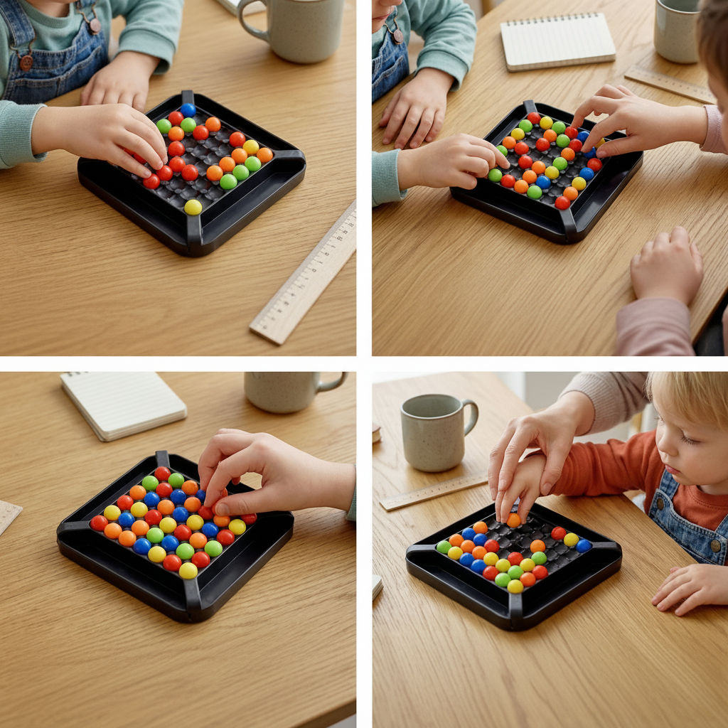 Color Matching Game Family Board Game Educational Toy - Image 2