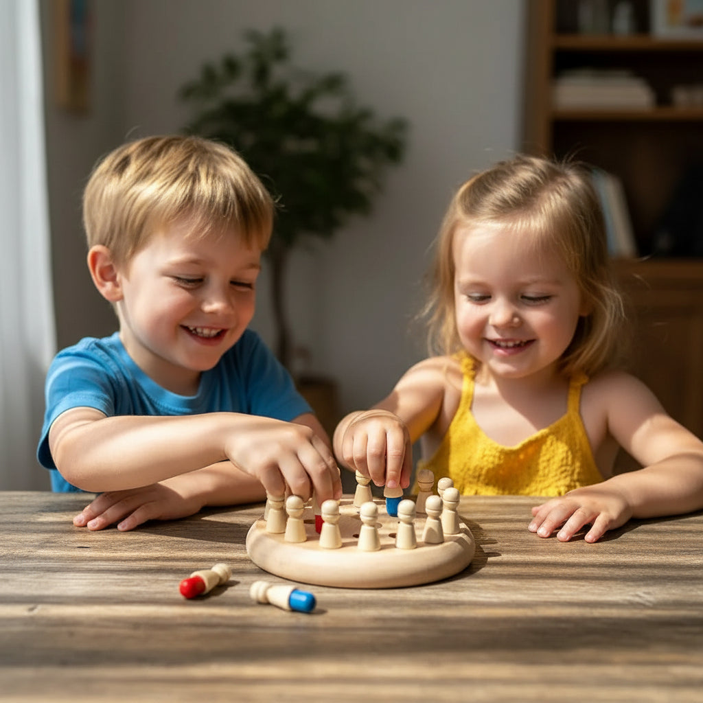 Color Matching Game Family Night Enhances Memory Fun - Image 6