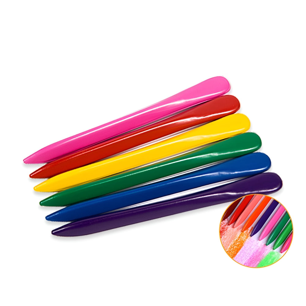Set de 24 de creioane colorate non-toxice în cutie