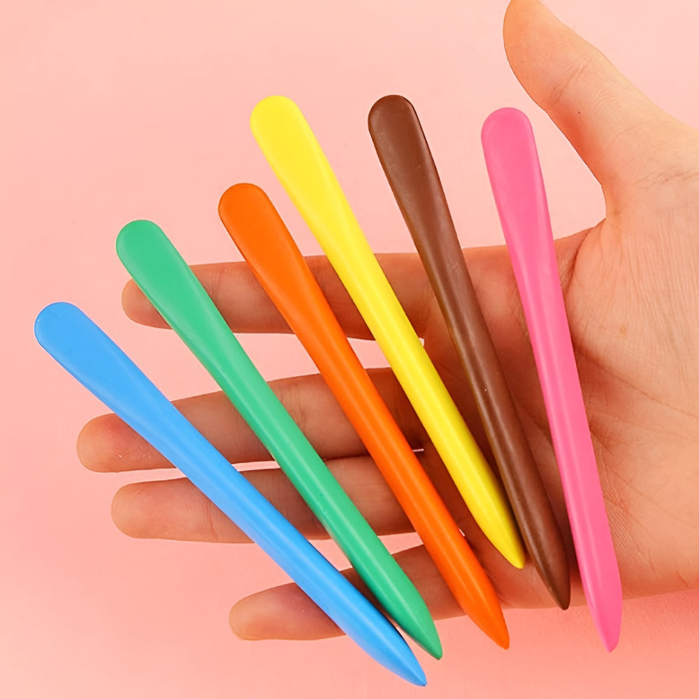 Set de 24 de creioane colorate non-toxice în cutie
