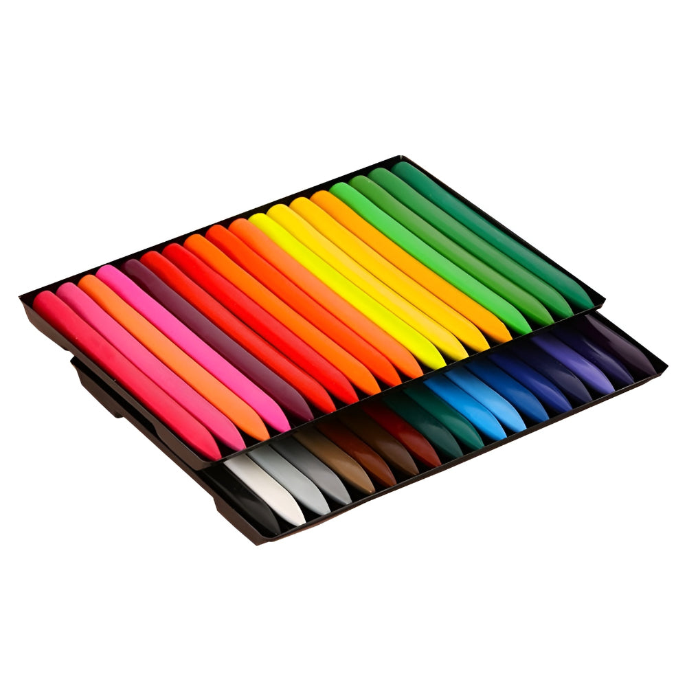 Set de 24 de creioane colorate non-toxice în cutie