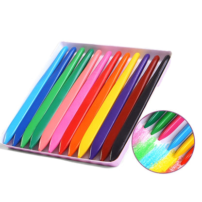 Set de 24 de creioane colorate non-toxice în cutie