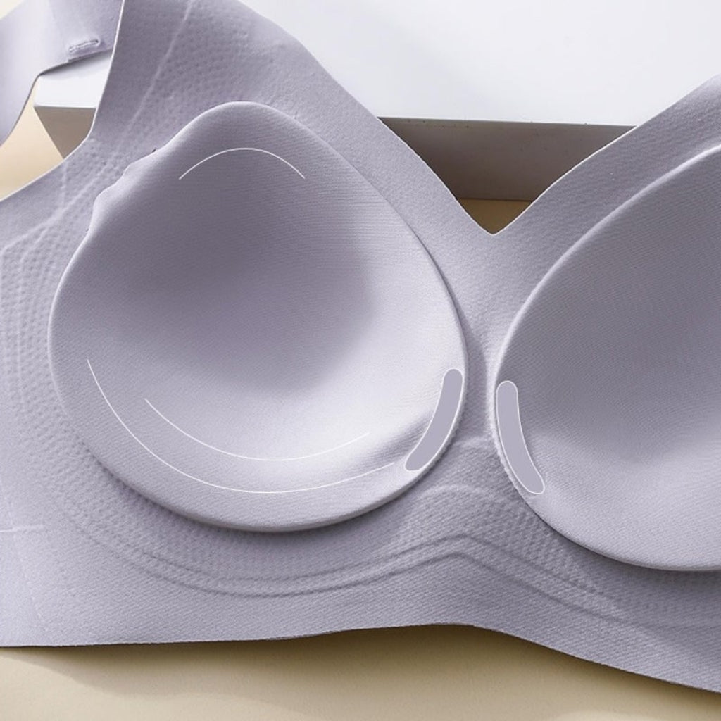 Comfortable Seamless Wire-Free Bra Supportive Fit - Image 8