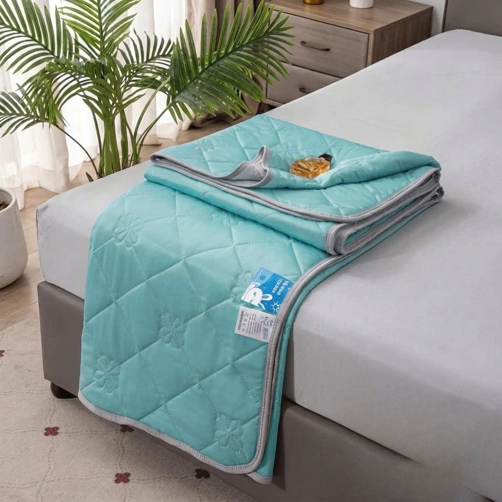 Cooling Blanket Summer Blanket Lightweight Breathable Design - Image 7