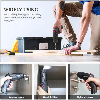 Cordless Drill Power Drill Electric Screwdriver Compact Design - Image 2