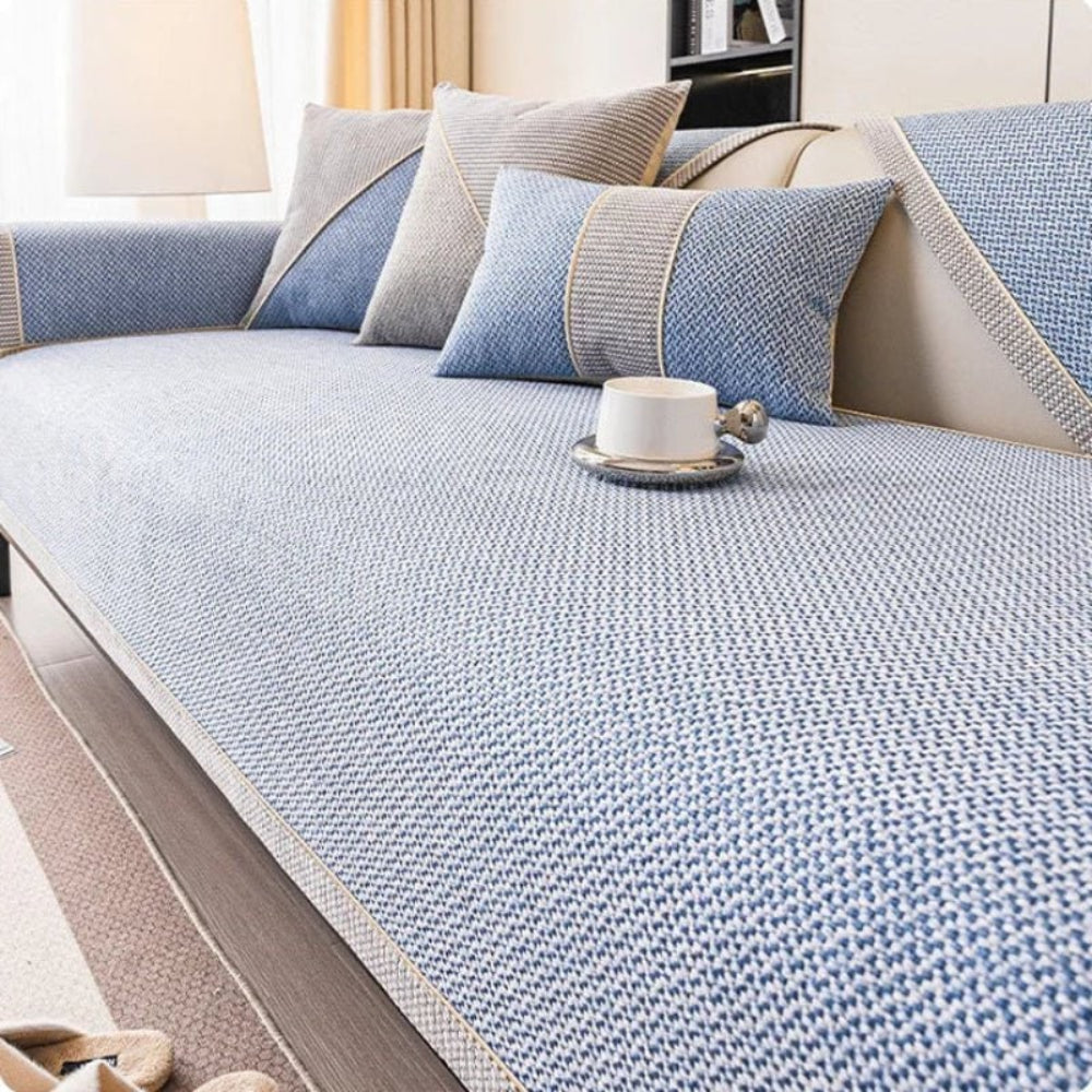 Cotton Sofa Cover Protector Furniture Non Slip - Image 7