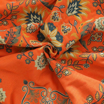 Cotton Throw Blanket Reversible Decorative Fringe Design - Image 4
