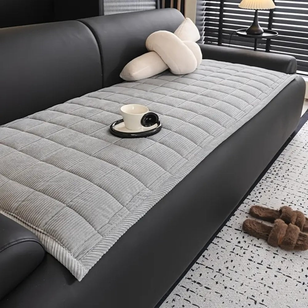 Couch Cover Sofa Cover Quilted Design Furniture Protector - Image 4