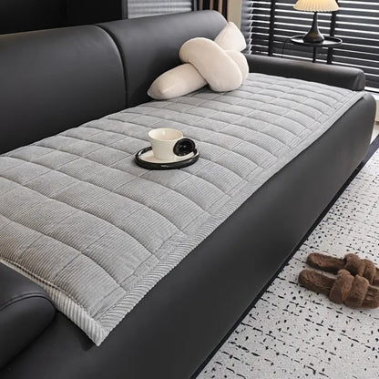 Couch Cover Sofa Cover Quilted Design Furniture Protector - Image 4