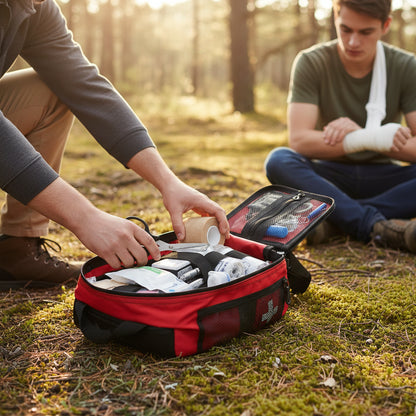 Erste Hilfe Set Survival Notfall Kit Outdoor Portable
