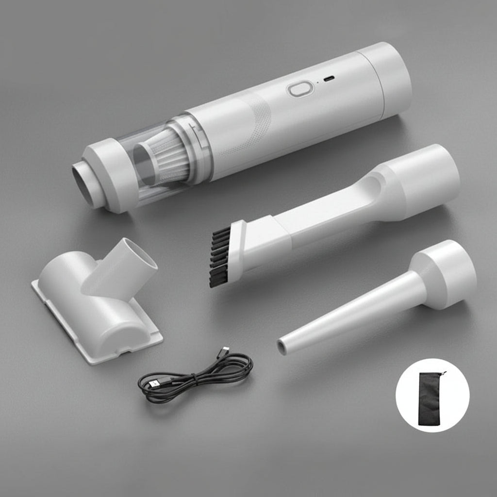 Aspirapolvere Portatile Senza Fili per Auto Mini Pulitore Interni