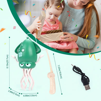 Dancing Octopus Toy Lights Music Interactive Playtime - Image 3