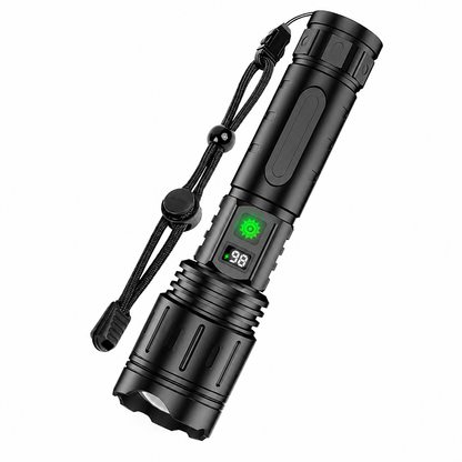 Taschenlampe Wiederaufladbar LED Taktische Leuchte Aluminium Außenstrahl