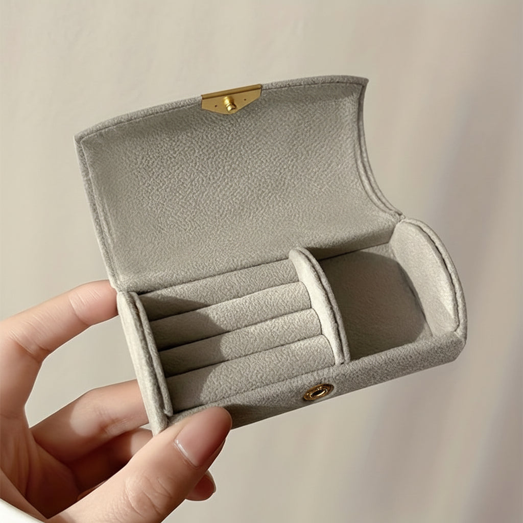Scatola portagioie per la Festa della Mamma Organizer da viaggio con chiusura a scatto