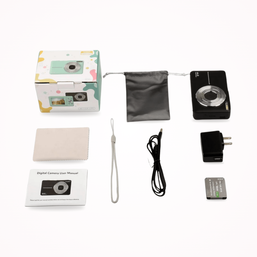 Digital Camera Vintage Compact Lens Lcd Portable - Image 3