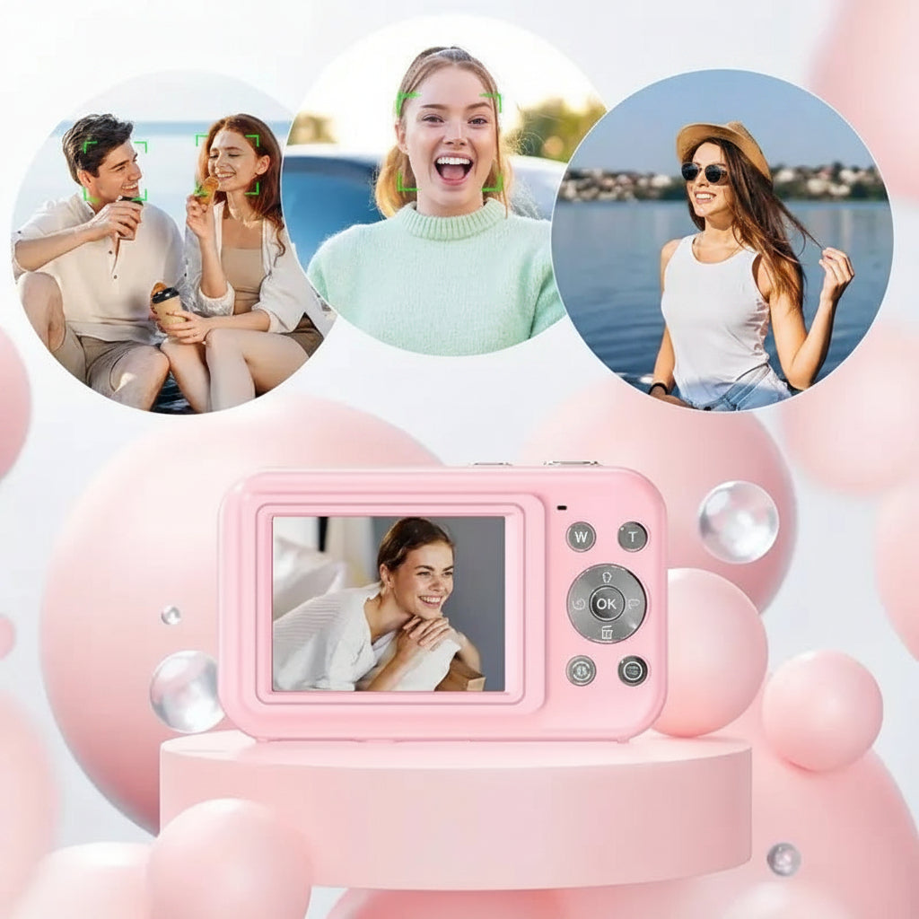 Digital Camera Vintage Compact Lens Lcd Portable - Image 6