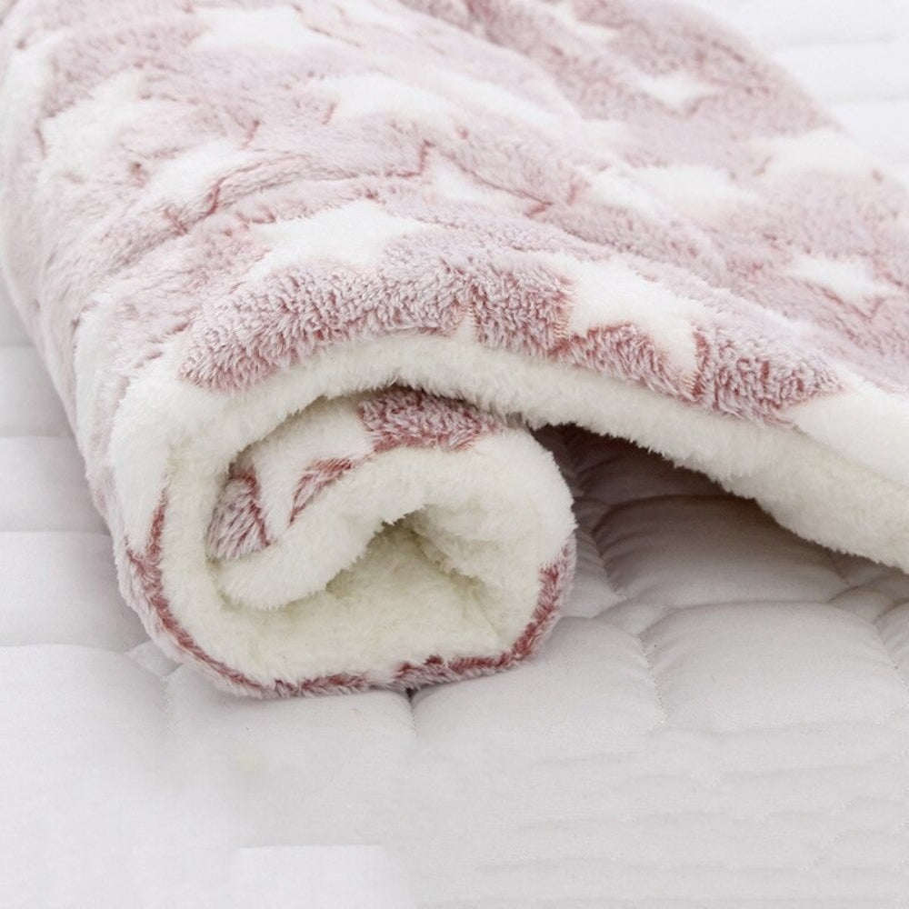Dog Blanket Soft Plush Cozy Pet Throw Soft Blanket - Image 2