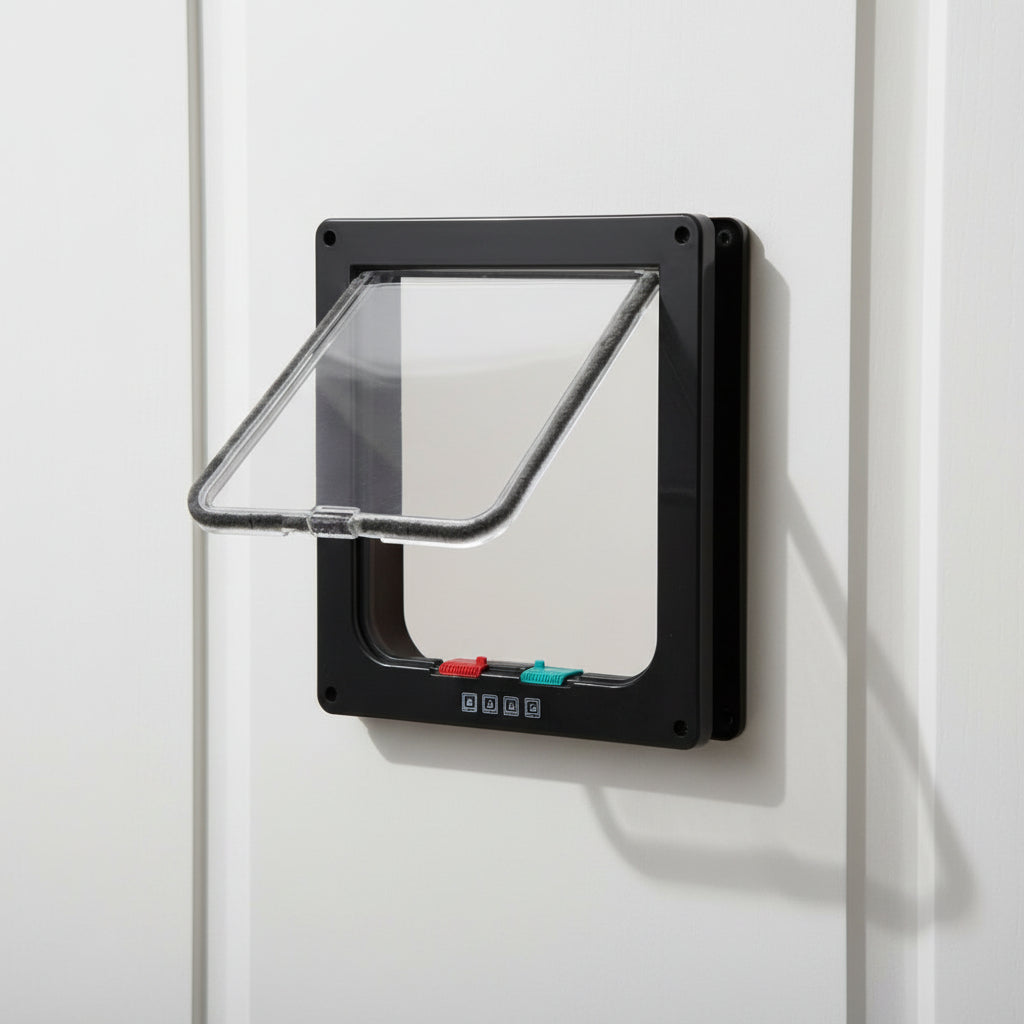 Dog Door Cat Door Pet Door Four Way Locking System - Image 14