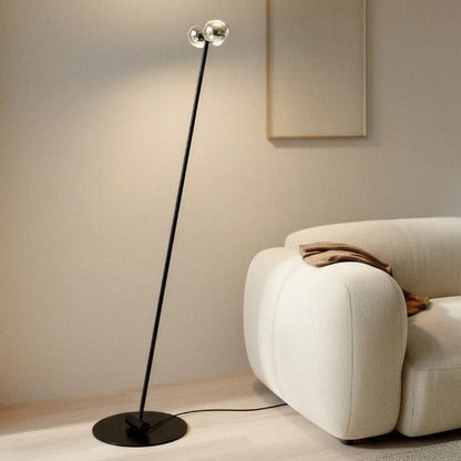 Dual Head Floor Lamp Modern Contemporary Adjustable Arch - Image 4