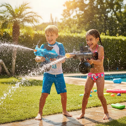 Electric Water Gun Children's Water Gun Fun Outdoor Play - Image 1