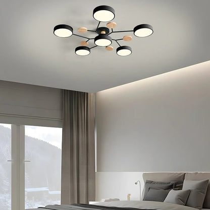 Energy Efficient Semi Flush Ceiling Light LED Chandelier - Image 10