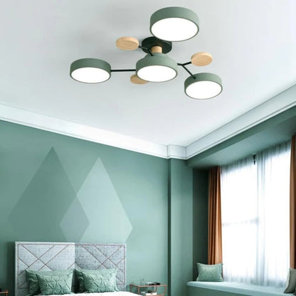 Energy Efficient Semi Flush Ceiling Light LED Chandelier - Image 17