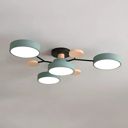 Energy Efficient Semi Flush Ceiling Light LED Chandelier - Image 21