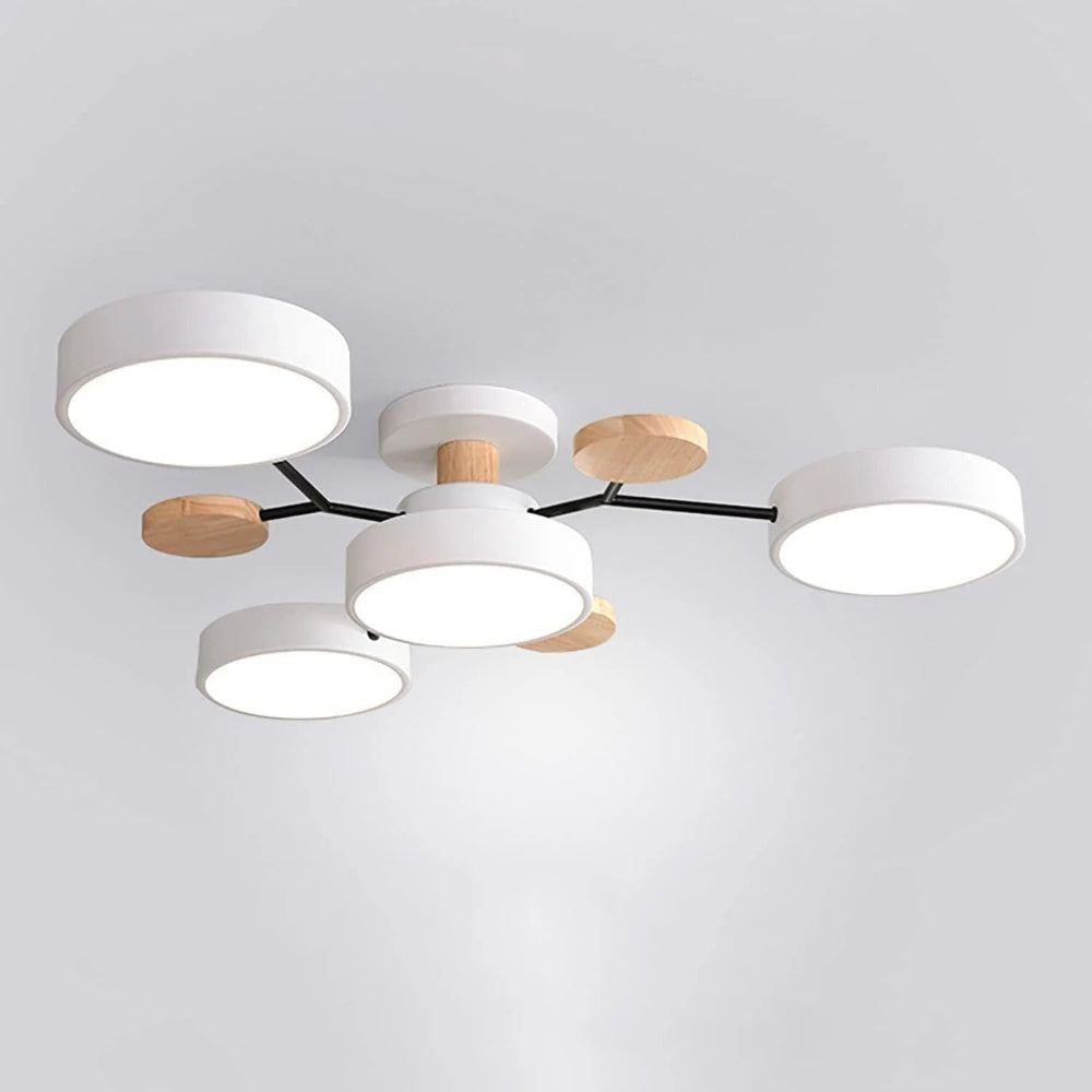 Energy Efficient Semi Flush Ceiling Light LED Chandelier - Image 36