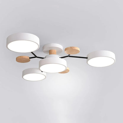 Energy Efficient Semi Flush Ceiling Light LED Chandelier - Image 36
