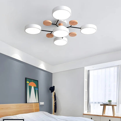 Energy Efficient Semi Flush Ceiling Light LED Chandelier - Image 38