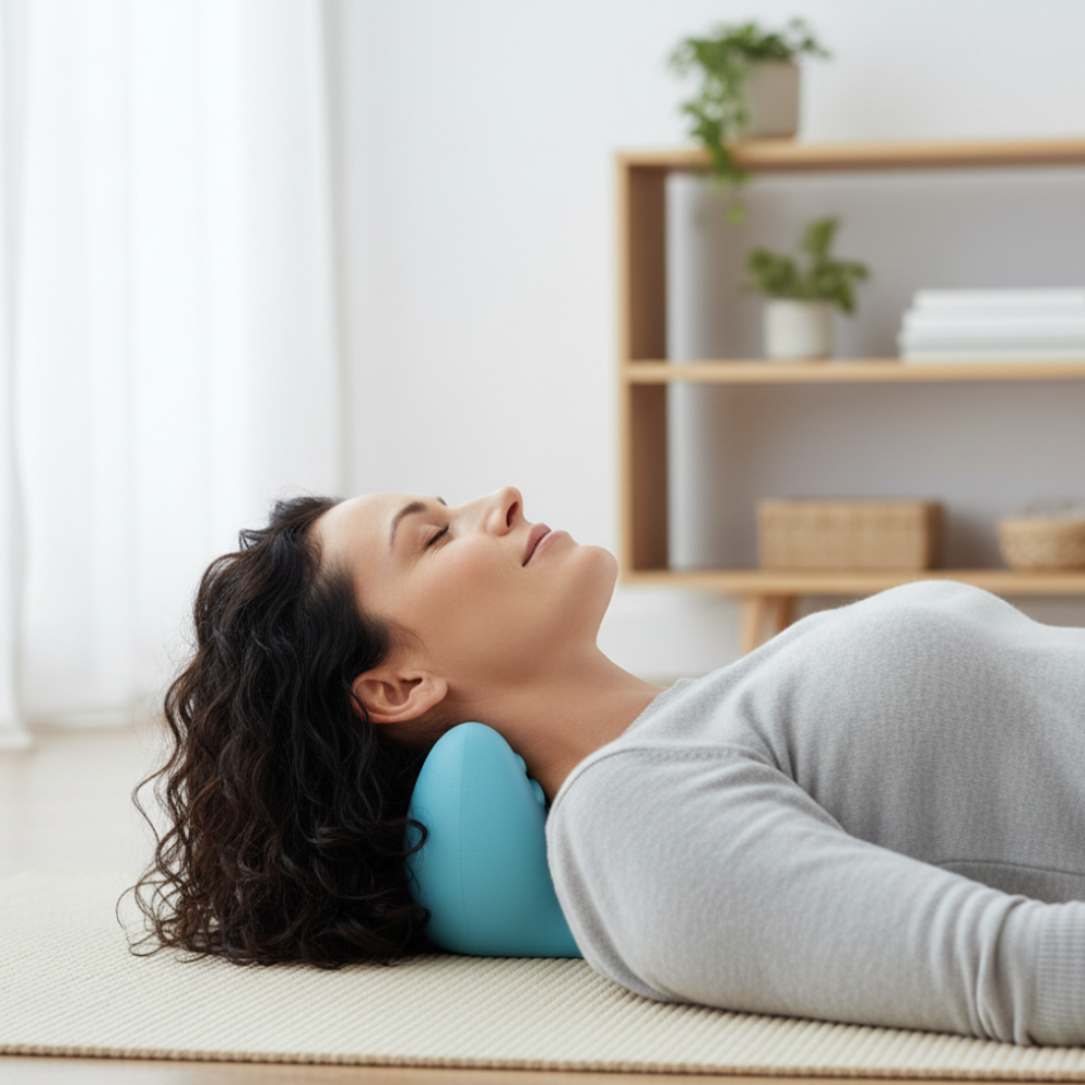 Ergonomic Neck Pillow Neck Massage Relaxation Aid - Image 1