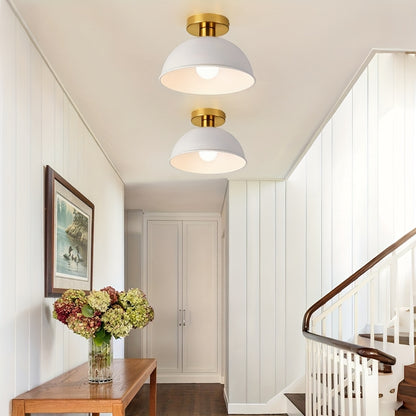 Moderne Deckenleuchte mit kurzem Abstand | Mattes Metallfinish