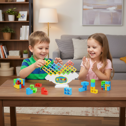 Family Board Game Stacking Block Game Fun All Ages - Image 5