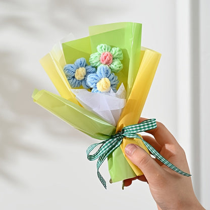 Buchet de flori Cadou de Ziua Mamei Stil Handmade Mini Ambalat Decorațiune