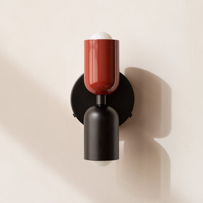 Lampada da parete colorata per comodino | Lampada da parete nordica Macaron